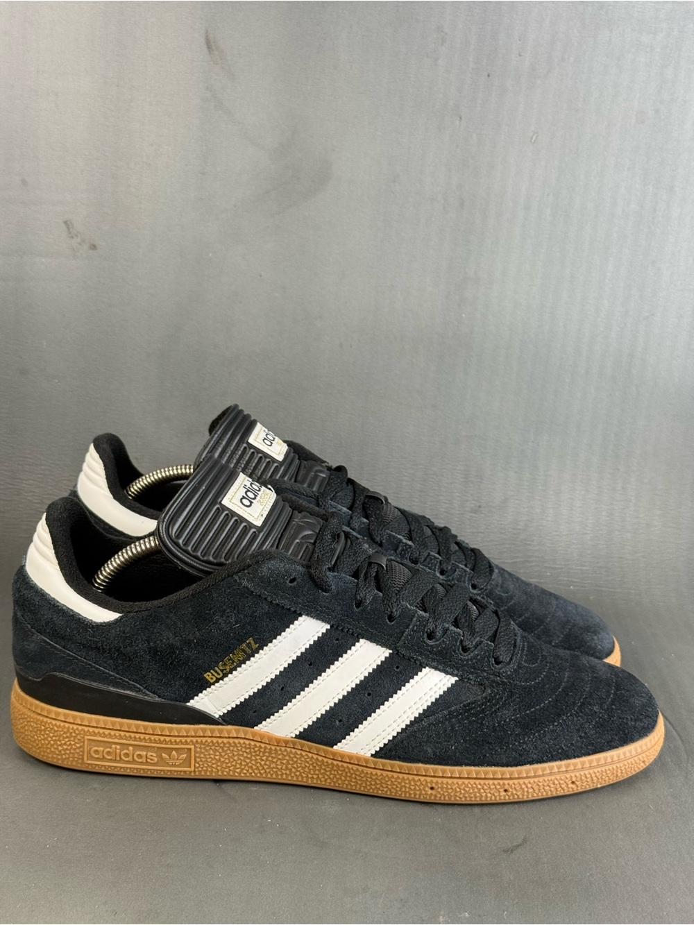 adidas Busenitz Pro Core Black /white/Gum athletic sneaker shoes mens size 11.5